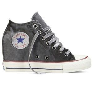 CONVERSE Chuck Taylor All Star Lux Mid Hidden Platform Wedge Sneaker A319